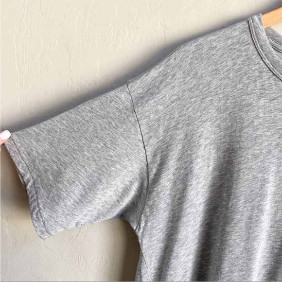 Rag & Bone The Slub Gray T-Shirt Dress Size Large - Picture 4 of 8